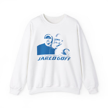 "Detroit for Goff" Graphic Crewneck Sweatshirt