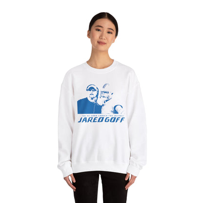 "Detroit for Goff" Graphic Crewneck Sweatshirt