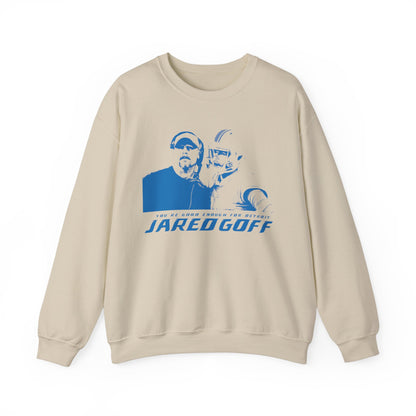 "Detroit for Goff" Graphic Crewneck Sweatshirt