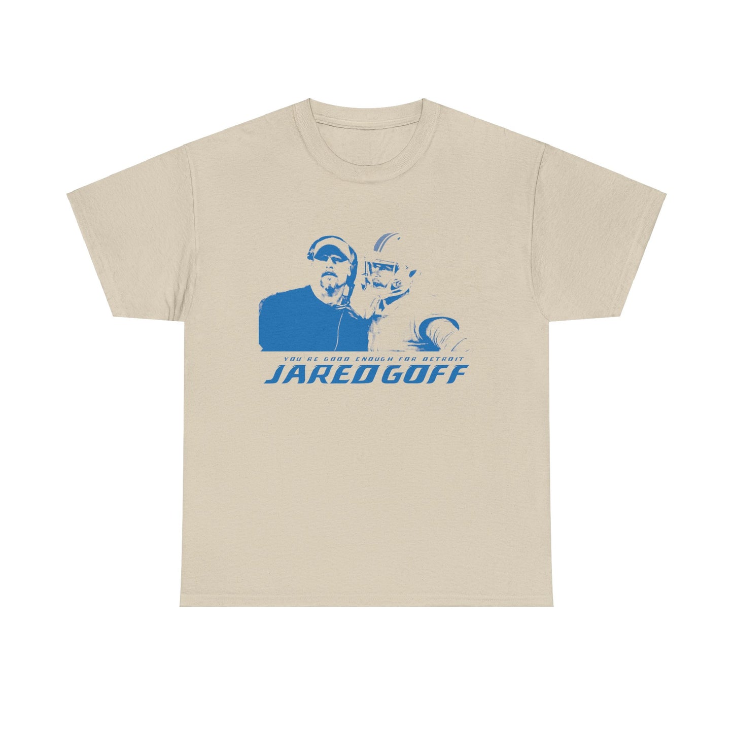 "Detroit for Goff" Graphic Tee